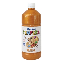 Tempera barva Karbon, zlata, 1 L