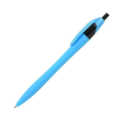 Kemični svinčnik Optima, Soft Touch, svetlo moder