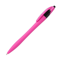Kemični svinčnik Optima, Soft Touch, roza