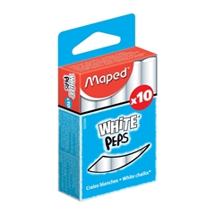 Kreda Maped White'Peps, bela, 10 kosov