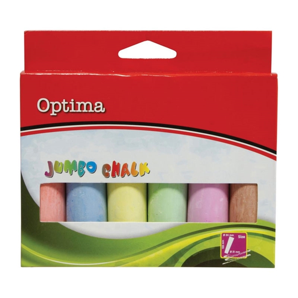 Kreda Optima Jumbo, 6 kosov