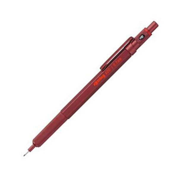 Tehnični svinčnik Rotring 600, 0.7 mm, rdeč