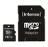 Spominska kartica Intenso microSDXC UHS-I, 16 GB + SD adapter