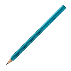 Grafitni svinčnik Faber-Castell Grip Jumbo, B, turkizen