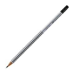 Grafitni svinčnik Faber-Castell Grip z radirko, B