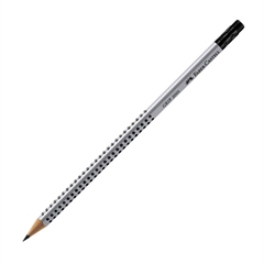 Grafitni svinčnik Faber-Castell Grip z radirko, HB