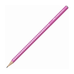 Grafitni svinčnik Faber-Castell Sparkle, roza