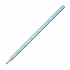 Grafitni svinčnik Faber-Castell Sparkle, turkizen