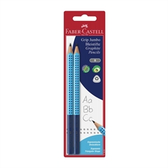 Grafitni svinčnik Faber-Castell Grip, 2 kosa, sortirano