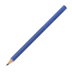 Grafitni svinčnik Faber-Castell Grip Jumbo, B, moder