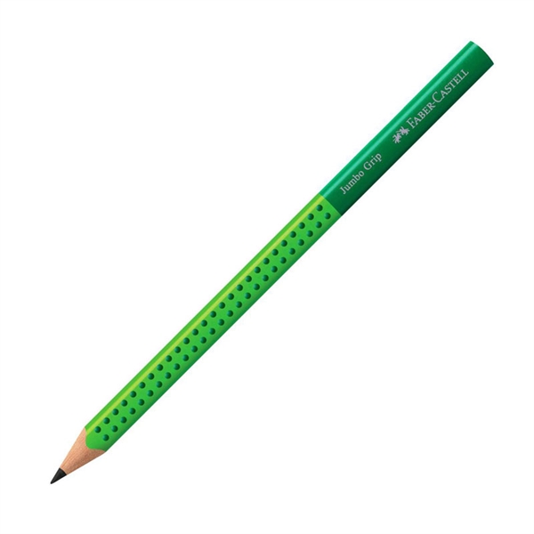 Grafitni svinčnik Faber-Castell Grip Jumbo, B, zelen