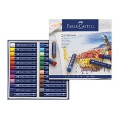 Pastelne oljne krede Faber-Castell, 24 kosov