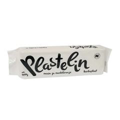 Plastelin Karbon, bel, 500 g