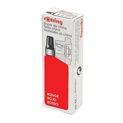 Tuš za Rotring Isograph, rdeč, 23ml