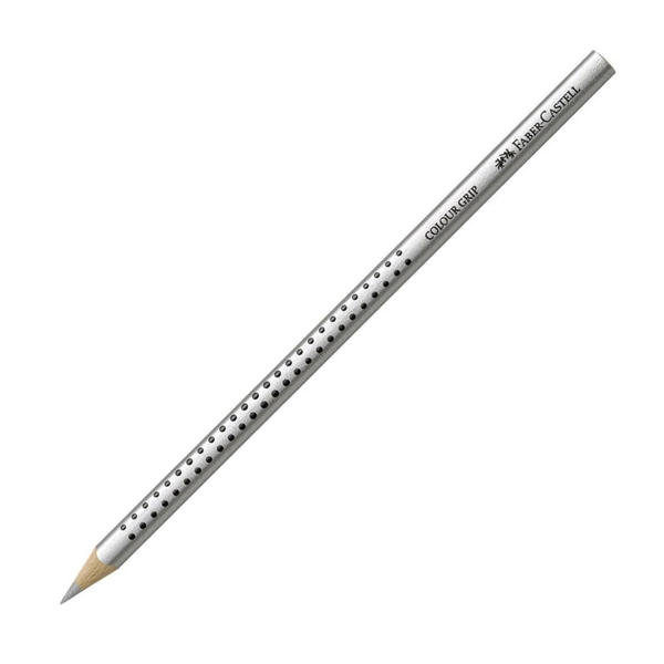 Barvica Faber-Castell Grip, srebrna
