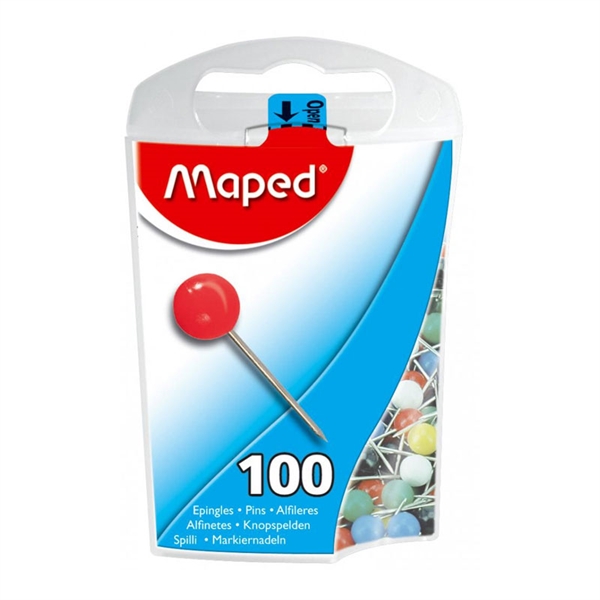 Bucike Maped, barvne, 100 kosov