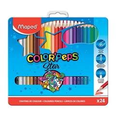 Barvice Maped Color'peps, 24 kosov