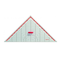 Geotrikotnik Maped Pratica z držalom, 35 cm