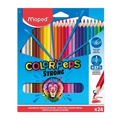 Barvice Maped Color'peps Strong, 24 kosov