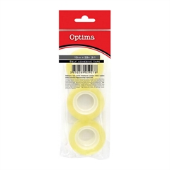 Lepilni trak Optima 15 mm x 33 m, 3 kosi