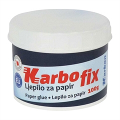 Lepilo za papir Karbon Karbofix v lončku, 100 g