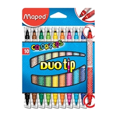 Flomastri Maped Color'peps Duo Tip, 10 kosov