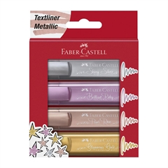 Marker Faber-Castell Metalic, 4 kosi