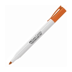 Marker Faber-Castell Slim za belo tablo, F, oranžen