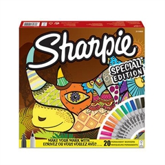 Marker Sharpie Fine Ultimate Edition, Nosorog, 20 kosov