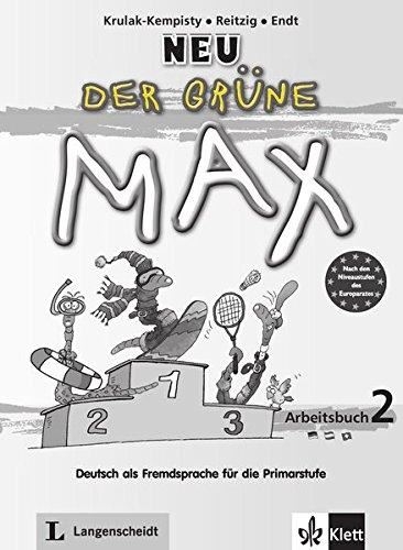 DER GRUNE MAX 2, NEU - delovni zvezek za nemščino