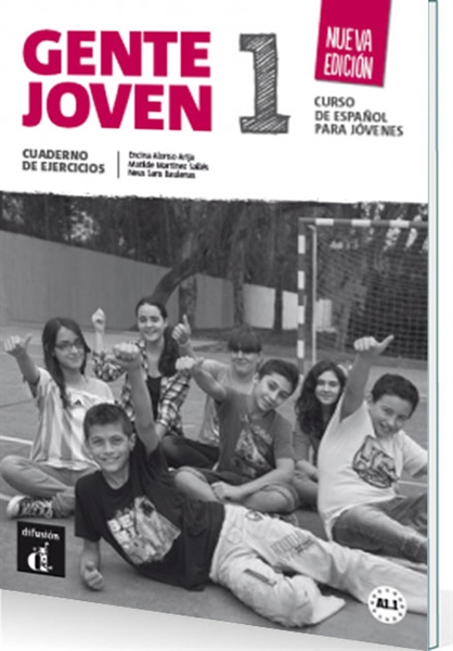 GENTE JOVEN 1, NUEVA EDICION, DELOVNI ZVEZEK s CD-jem