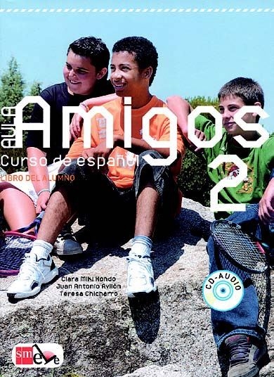 AULA AMIGOS INTERNACIONAL 2, UČBENIK, LISTKOVNIK IN CD