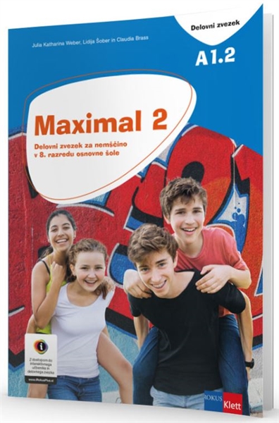 MAXIMAL 2, DELOVNI ZVEZEK + KODA