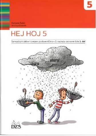 HEJ HOJ 5, SAMOSTOJNI DELOVNI ZVEZEK + KODA