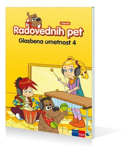 RADOVEDNIH PET 4, UČBENIK ZA GLASBO