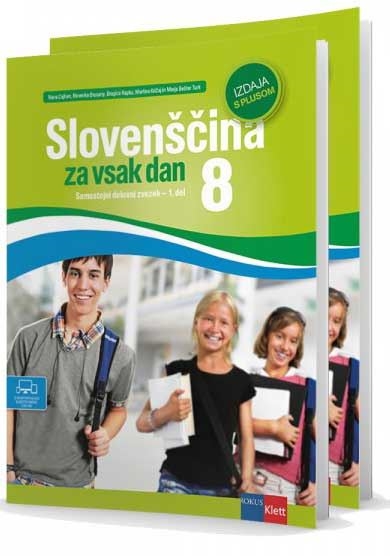 SLOVENŠČINA ZA VSAK DAN 8, SAM. DEL. ZVEZEK - IZDAJA S PLUSOM