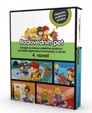 RADOVEDNIH PET 4, KOMPLET PETIH SAM. DEL. ZV. + GRADIVA NIT + KODA