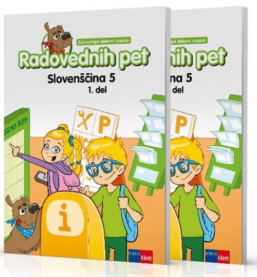 RADOVEDNIH PET 5, SAMOSTOJNI DELOVNI ZVEZEK ZA SLOVENŠČINO