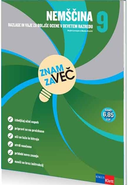 ZNAM ZA VEČ - NEMŠČINA 9