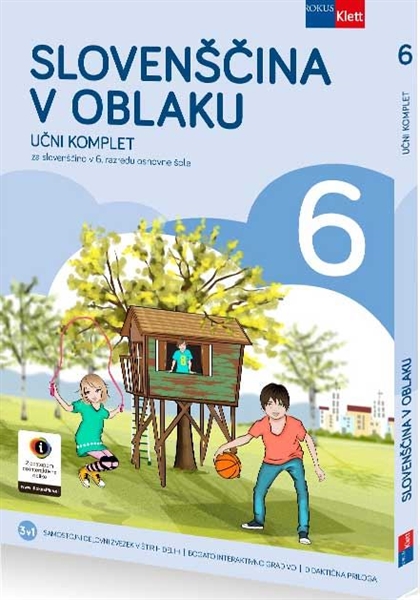 SLOVENŠČINA V OBLAKU 6, SAMOSTOJNI DELOVNI ZVEZEK