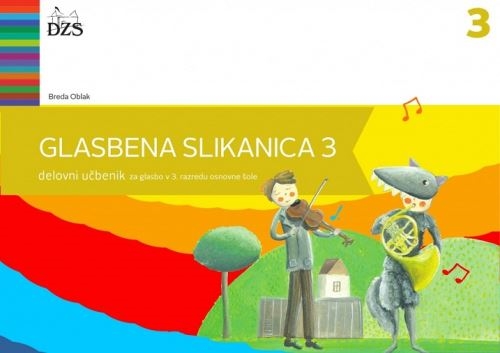 GLASBENA SLIKANICA 3, DELOVNI UČBENIK