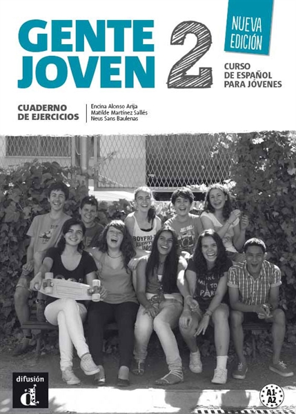 GENTE JOVEN 2, NUEVA EDICION, DELOVNI ZVEZEK S CD-jem