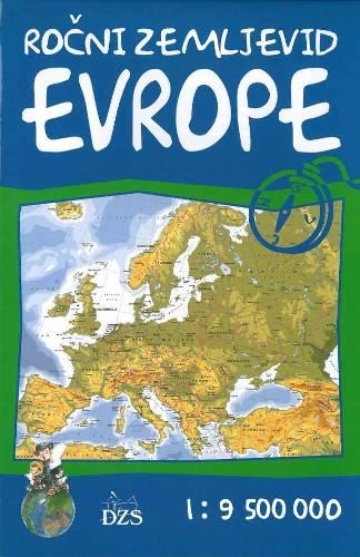 ROČNI ZEMLJEVID EVROPE