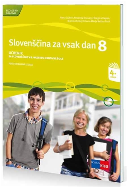 SLOVENŠČINA ZA VSAK DAN 8, UČBENIK