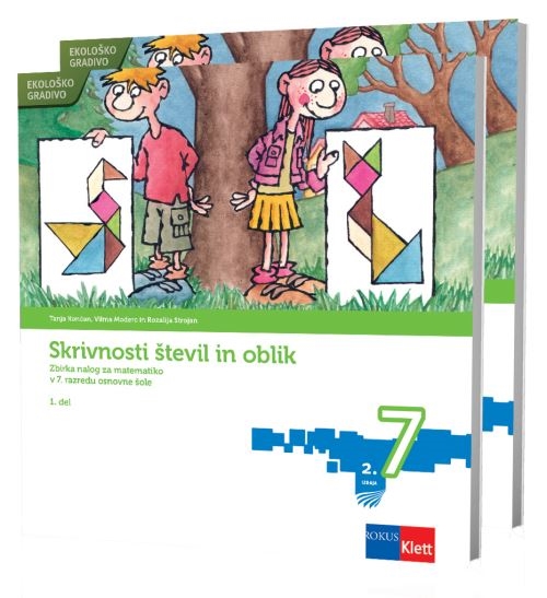SKRIVNOSTI ŠTEVIL IN OBLIK 7, ZBIRKA NALOG KOMPLET