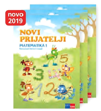 LILI IN BINE: NOVI PRIJATELJI 1, SDZ ZA MATEMATIKO + KODA