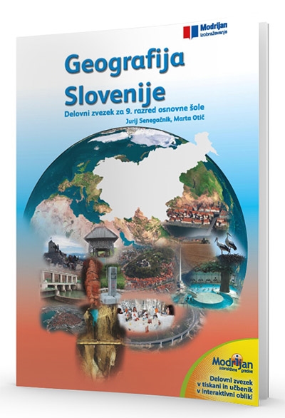 GEOGRAFIJA SLOVENIJE, DELOVNI ZVEZEK + KODA
