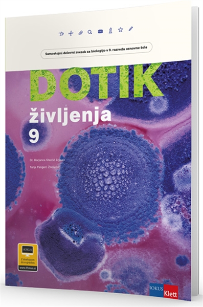 DOTIK ŽIVLJENJA 9, SAMOSTOJNI DELOVNI ZVEZEK