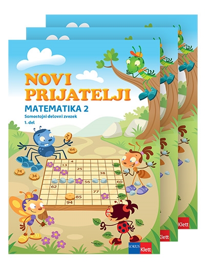 LILI IN BINE: NOVI PRIJATELJI 2, SDZ ZA MATEMATIKO + KODA