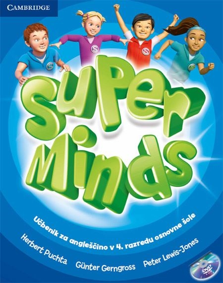 SUPER MINDS 1, UČBENIK Z DVD-ROM-om